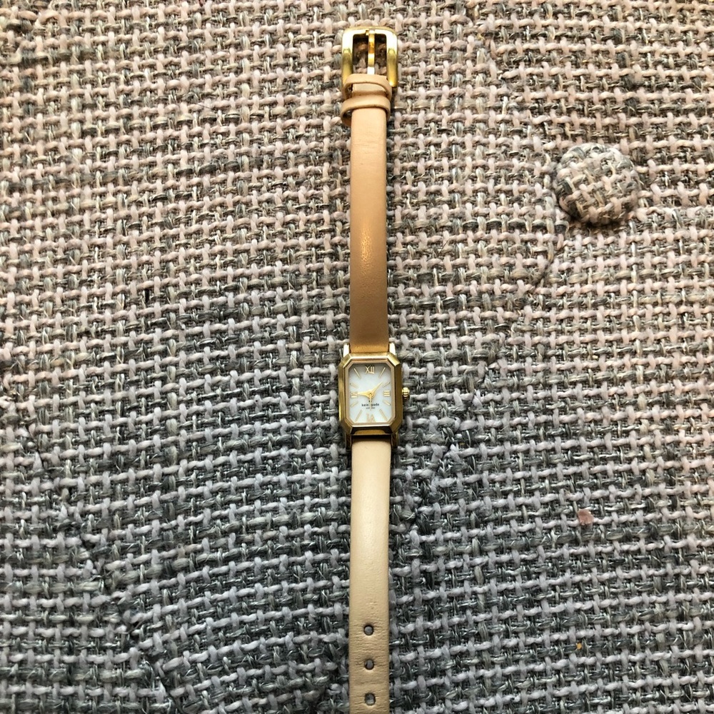 Kate Spade watch with leather band
